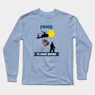 Proud to have served Long Sleeve T-Shirt